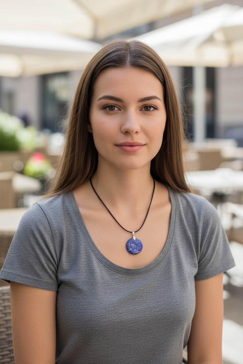 Pendentif en lapis lazuli