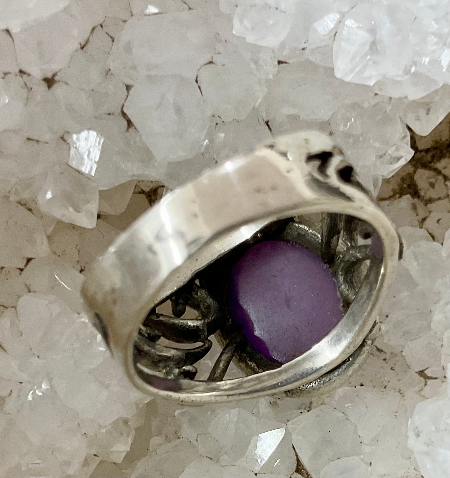 Bague en améthyste taille 55