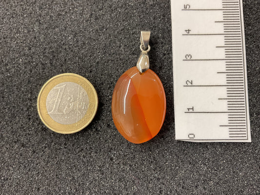 Pendentif en cornaline