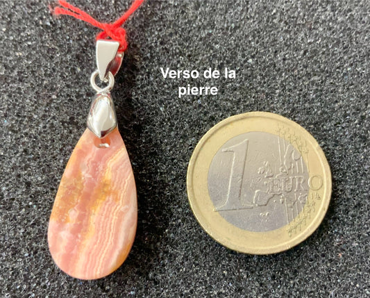 Pendentif en Rhodochrosite