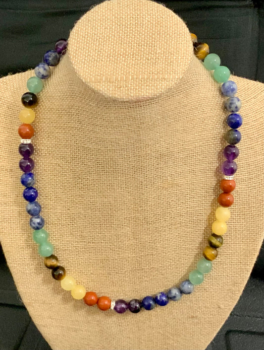 Collier « 7 chakras »