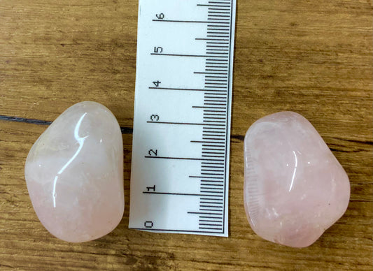 Pierre roulée quartz rose