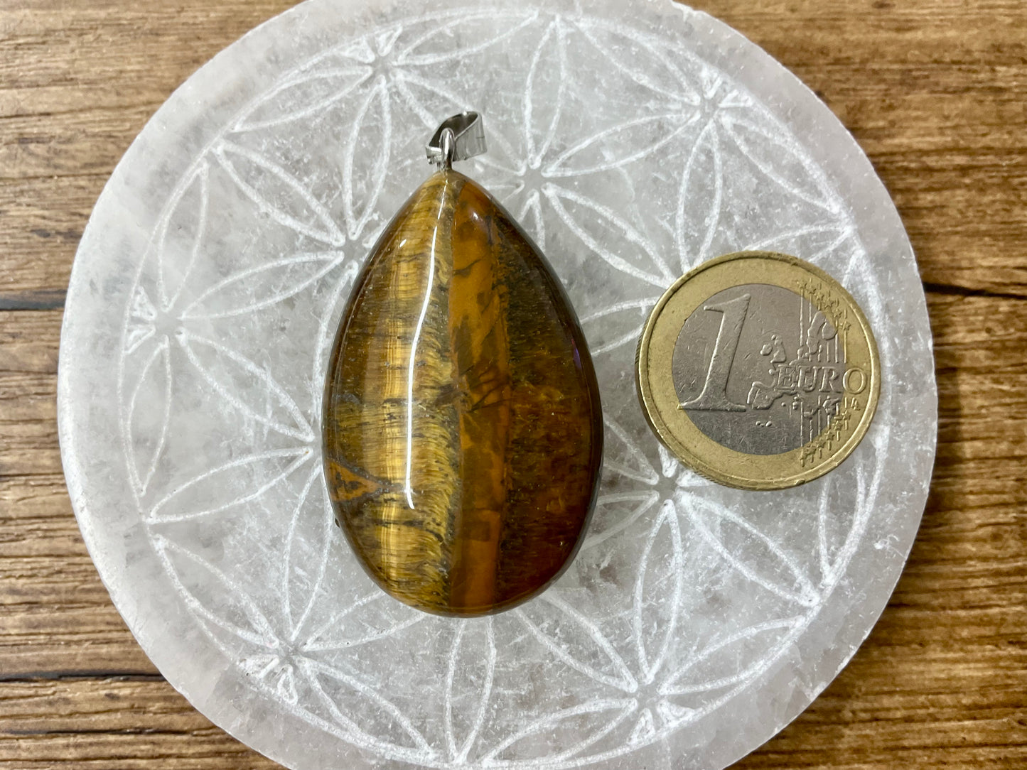 Pendentif en œil de tigre