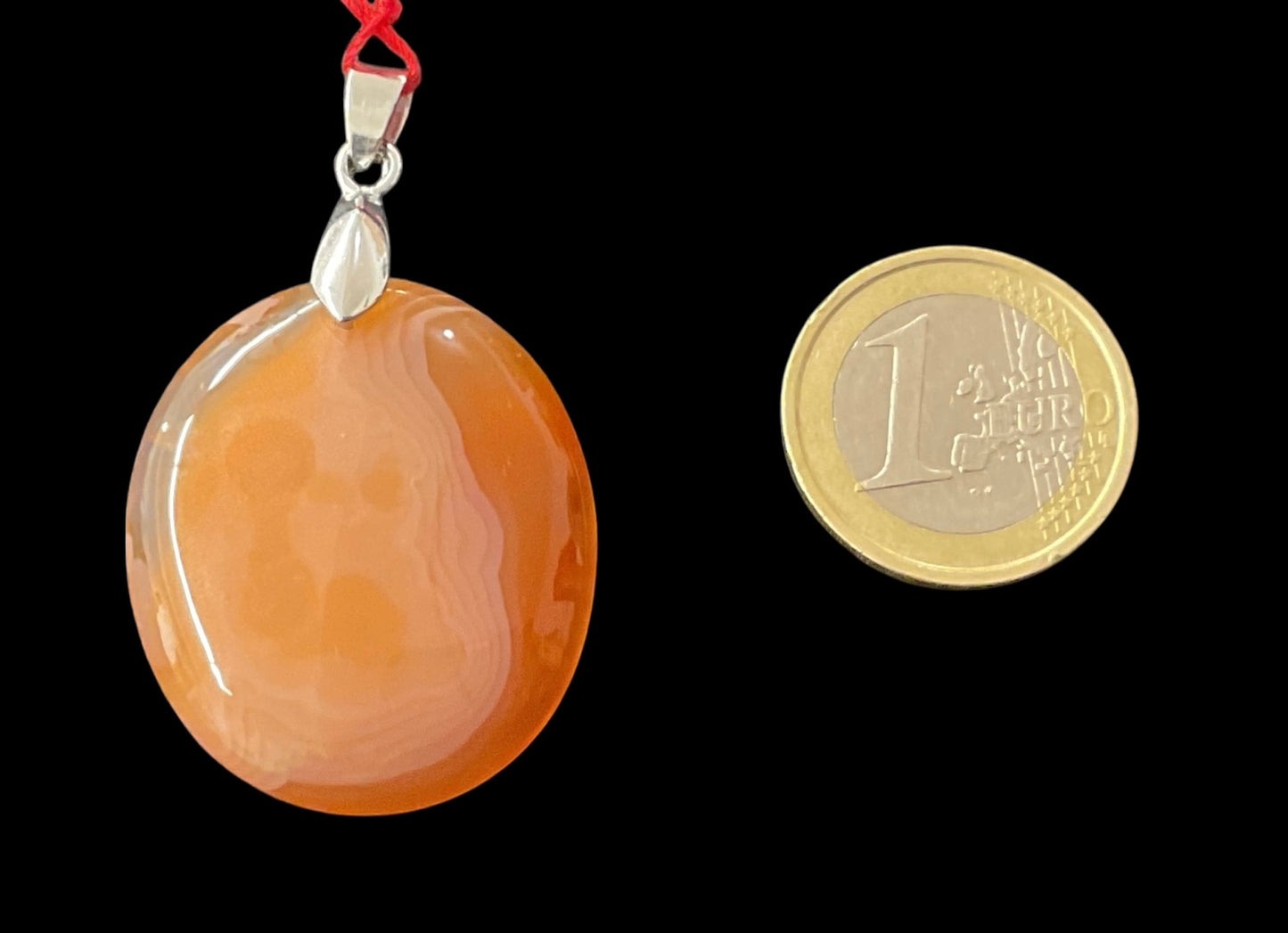 Pendentif en cornaline