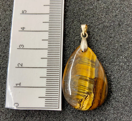 Pendentif en œil de tigre