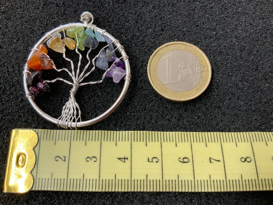 Pendentifs arbre perles « chips »
