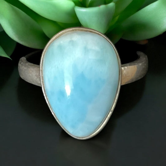 Bague en larimar taille 56