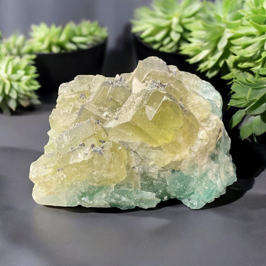 Fluorite verte pierre brute