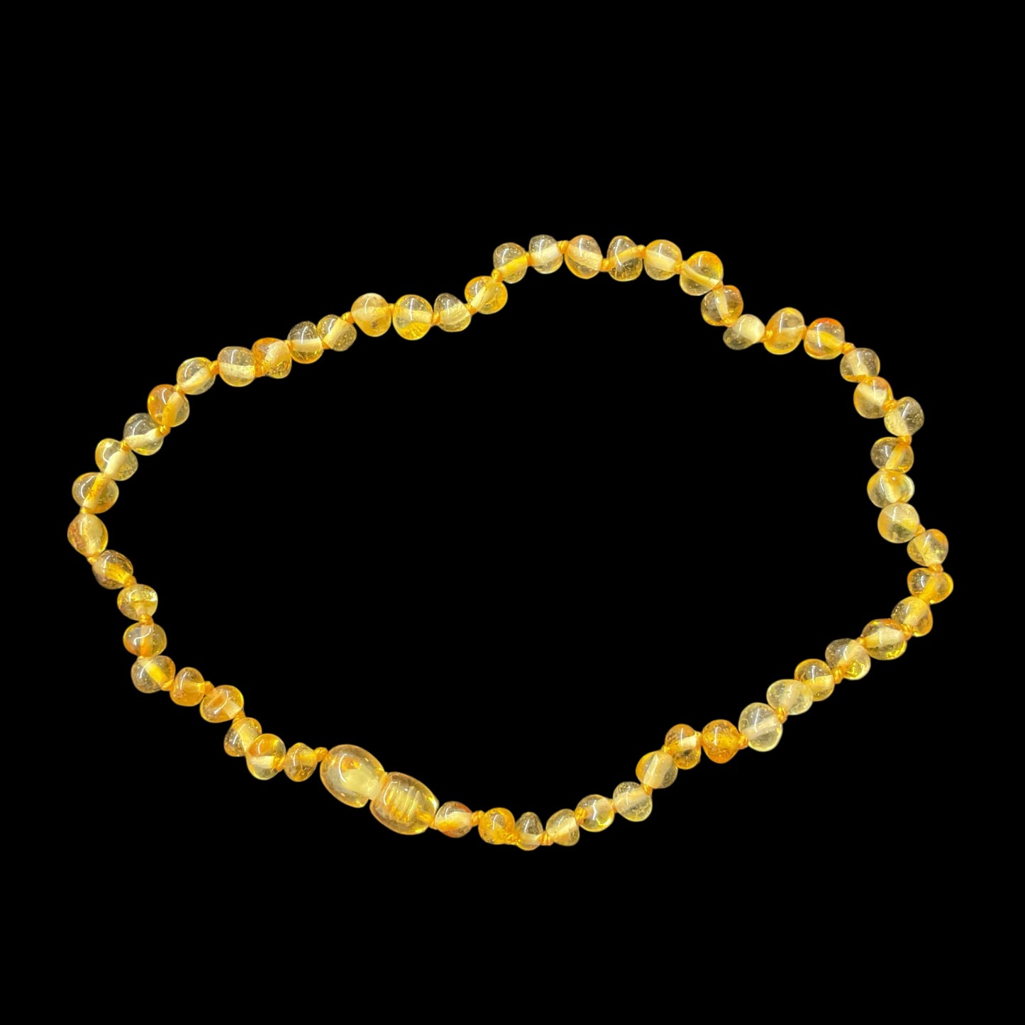 Collier ambre pour bébé