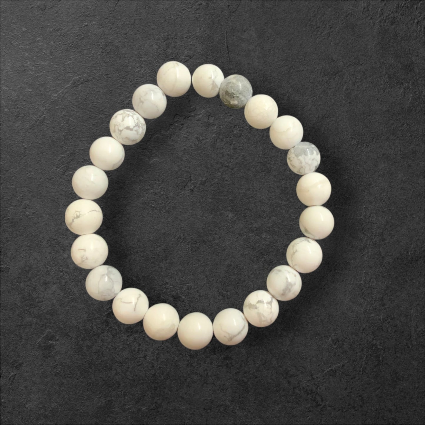 Bracelet en howlite