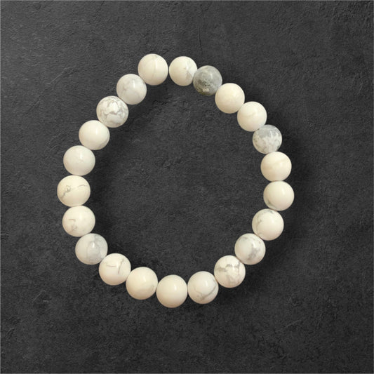 Bracelet en howlite