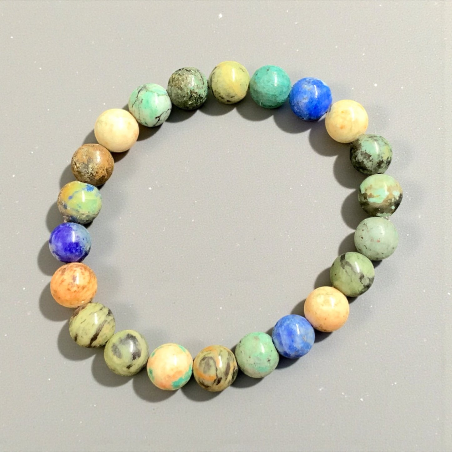 Bracelet en chrysocolle