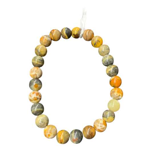 Bracelet en jaspe bourdon (bumble bee)
