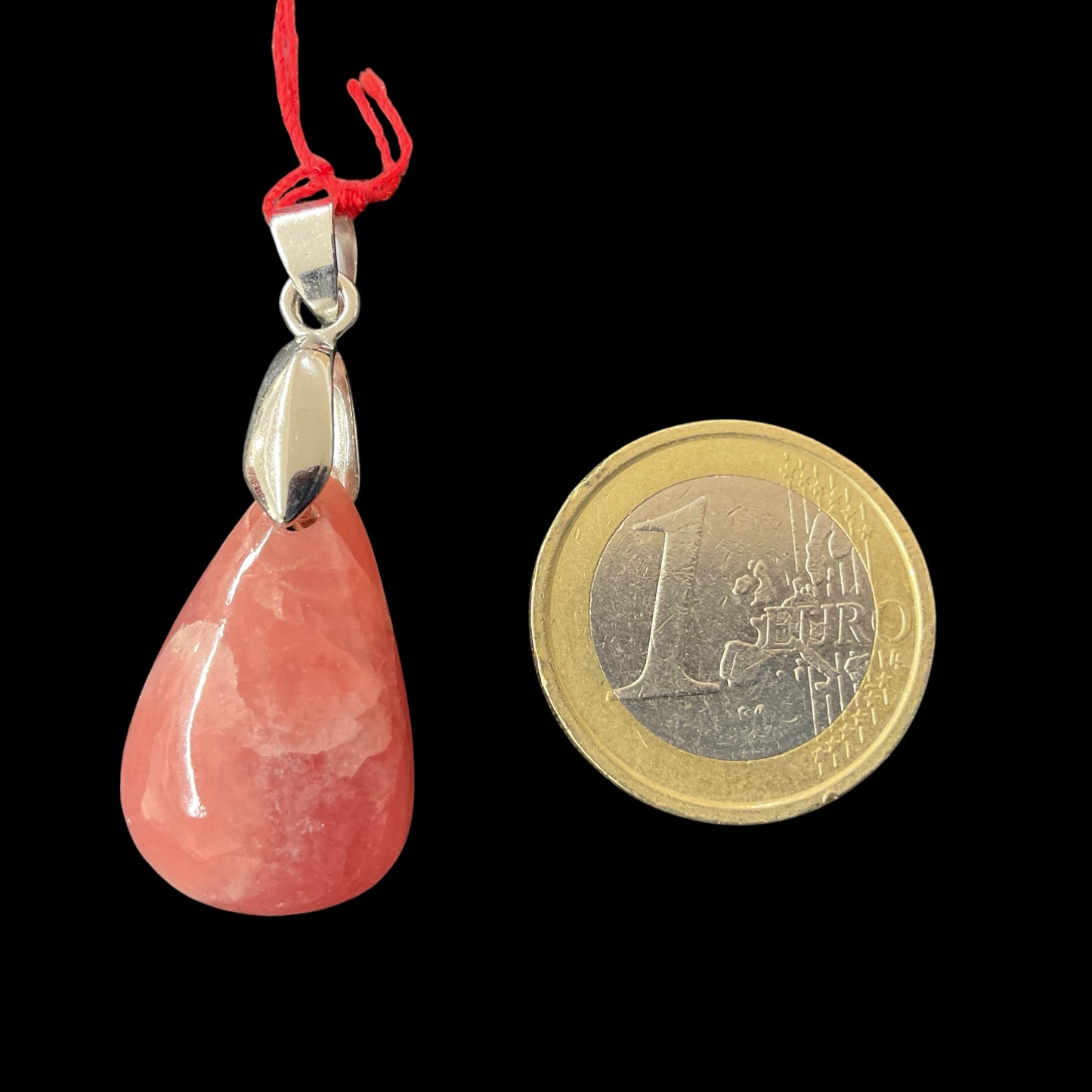 Pendentif en rhodochrosite