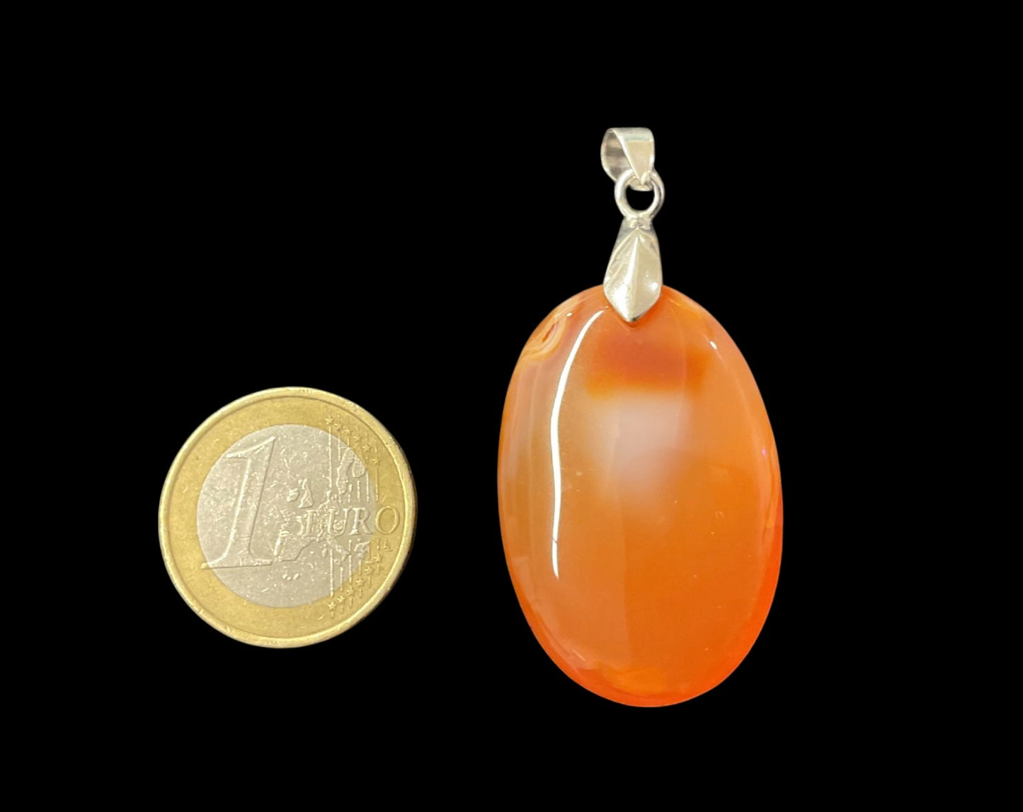 Pendentif en cornaline