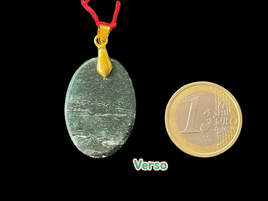 Pendentif en agate mousse