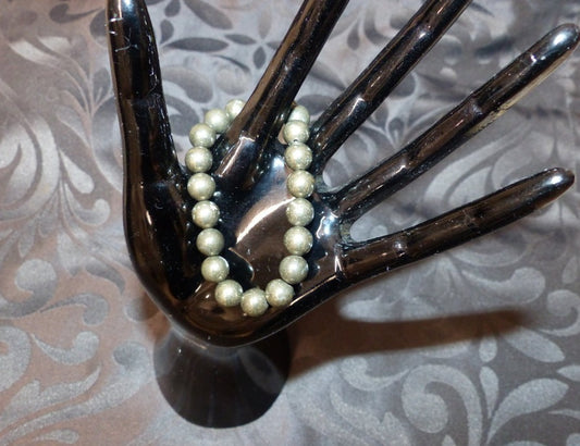 Bracelet ado en pyrite 8mm
