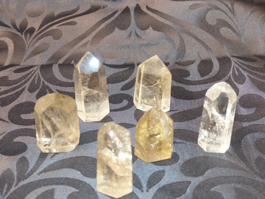 Pointe Citrine naturelle qualité extra