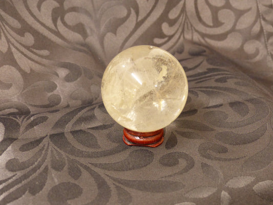 Sphère en cristal de roche ∅6,5cm