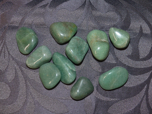 Aventurine en pierre roulée du Brésil