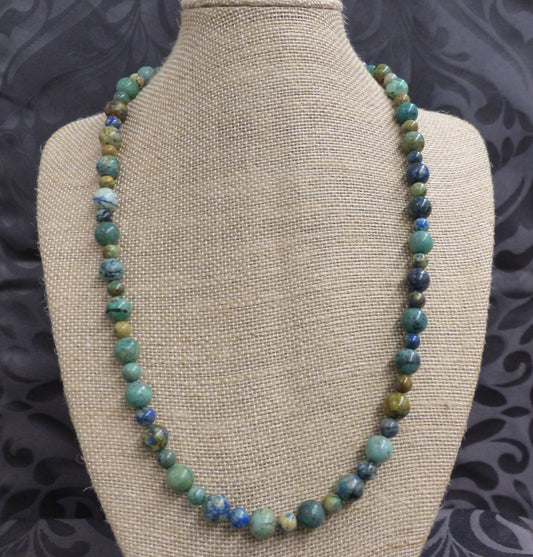 Collier en chrysocolle