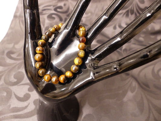 Bracelet en œil de tigre ados et enfants