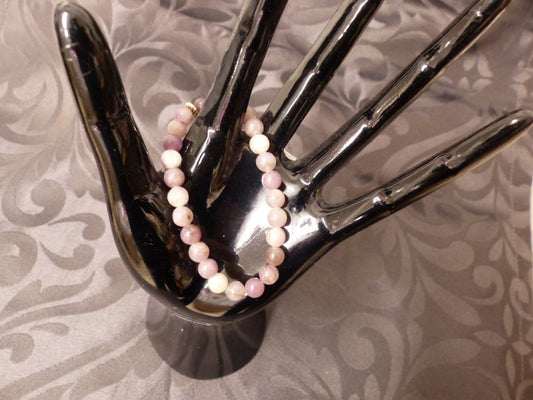 Bracelet en lépidolite ados et enfants