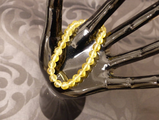 Bracelet ado en citrine chauffée