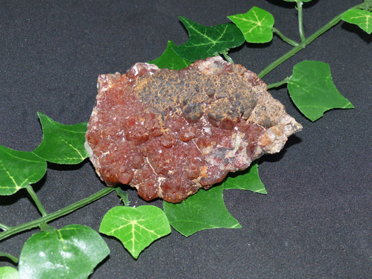 Quartz hématoïde du Maroc