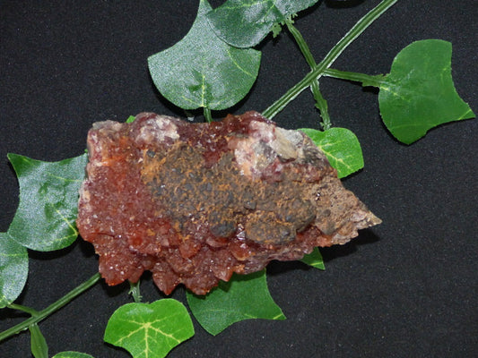 Quartz hématoïde du Maroc
