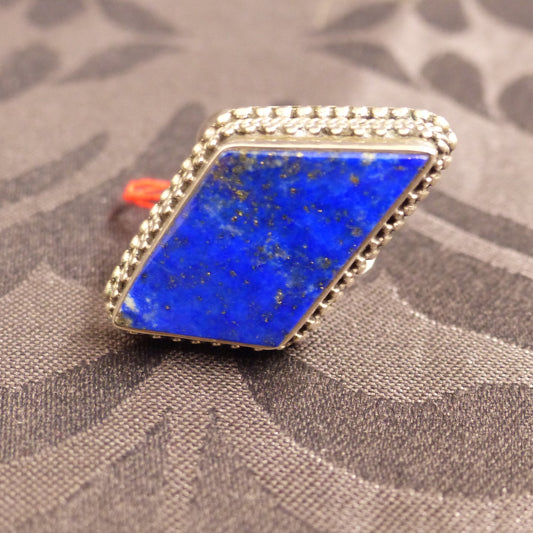 Bague en lapis lazuli