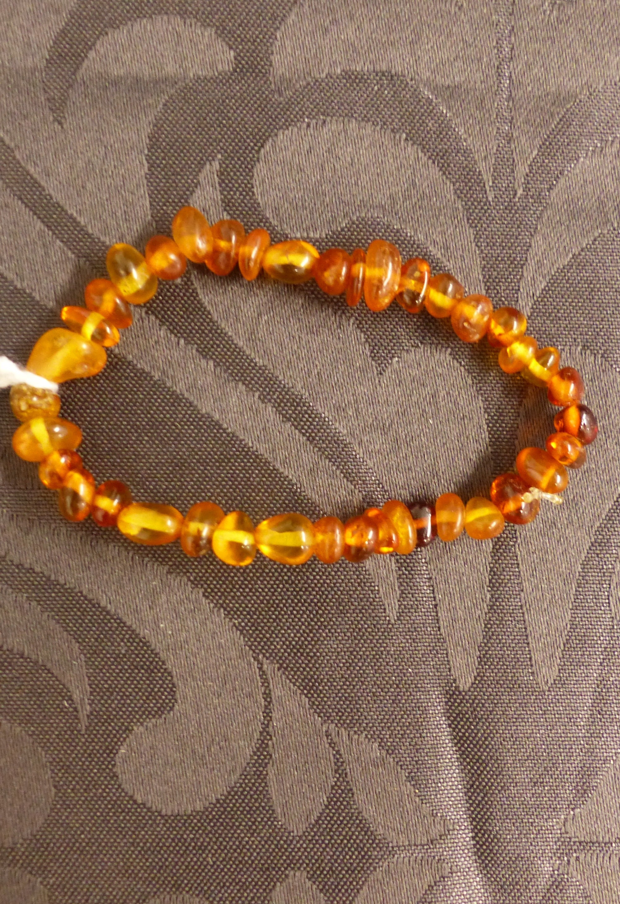Braceletbracelet de cheville en ambre naturel de la Baltique  Perles d ambre véritable faites à la main  Nommées entre perles 14 cm 14 cm Ambre  Ambre  Amazonfr Mode